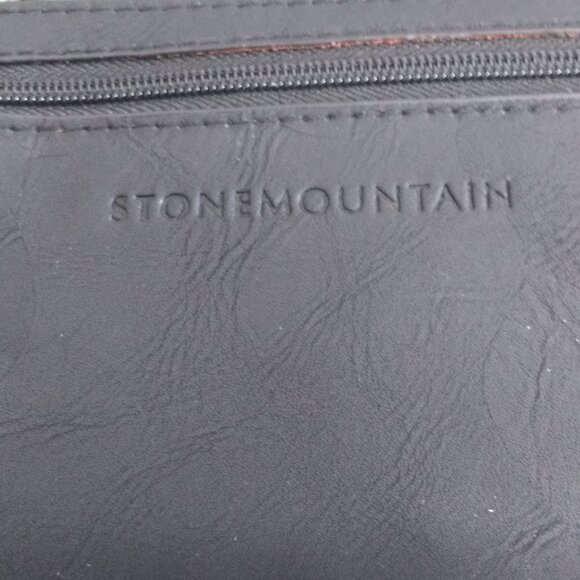 'Stone Mountain' Black and Tan Women's Leather Wallet! - Picture 7 of 9